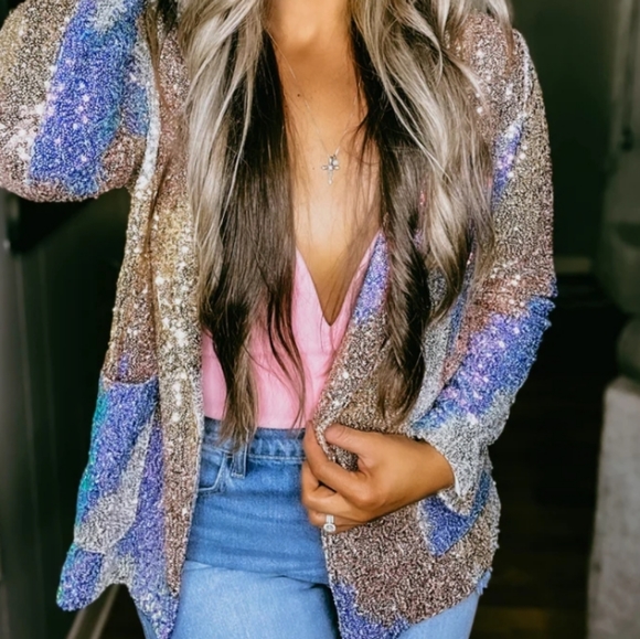 Fashion Nova Jackets & Blazers - Firm on price Sequin Blazer